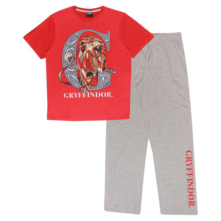 Harry Potter Mascot Gryffindor Long Pyjama Set