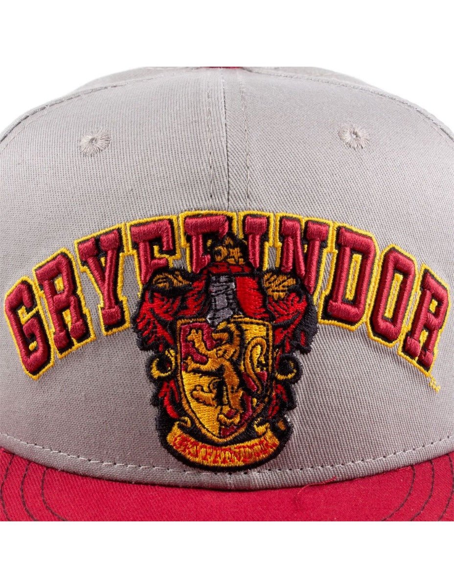 Harry Potter Gryffindor College Style Snapback Cap - GeekCore
