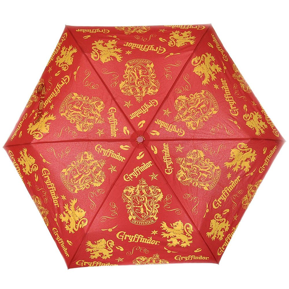Harry Potter Gryffindor Folding Umbrella - GeekCore