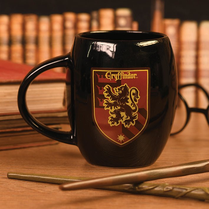 Harry Potter Gryffindor Uniform Oval Mug - GeekCore