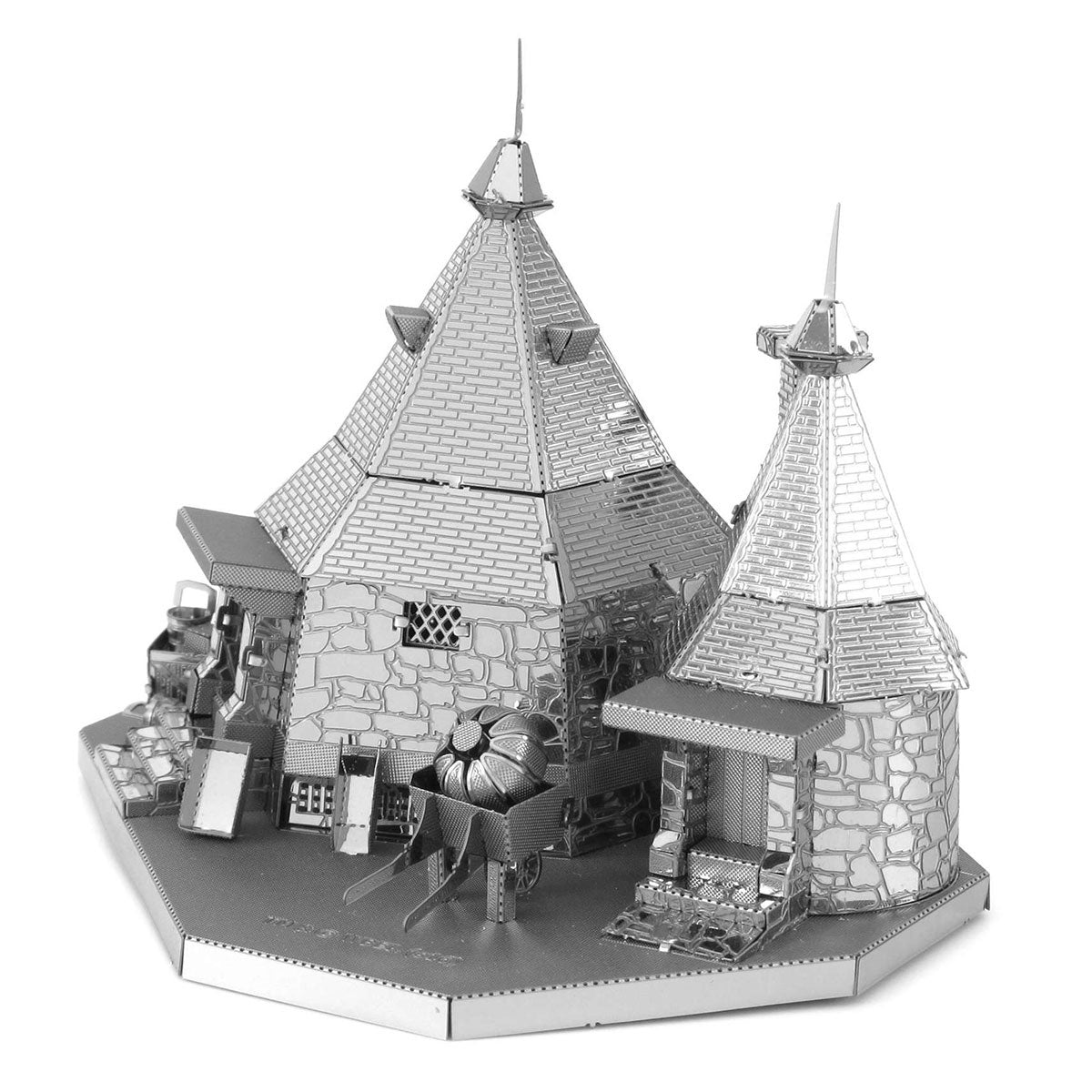 Harry Potter Hagrid's Hut DIY Metal Earth Model Kit - GeekCore