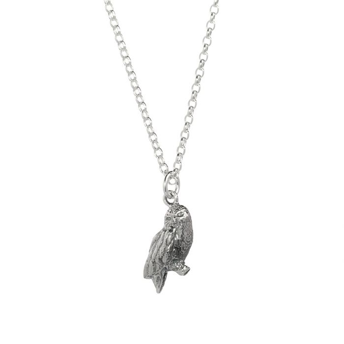 Harry Potter Hedwig Sterling Silver Necklace - GeekCore