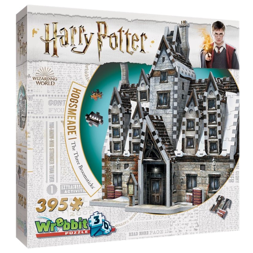 Harry Potter Hogsmeade The Three Broomsticks 3D Puzzle - GeekCore