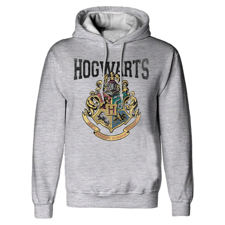 Harry Potter Hogwarts College Crest Pullover Hoodie - GeekCore