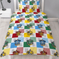 Harry Potter House Crest Reversible Single Duvet Cover Bedding Set - GeekCore