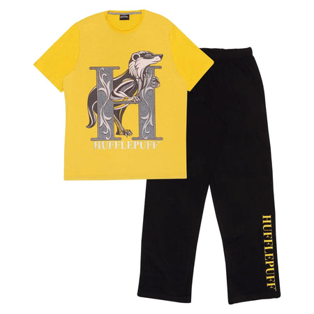 Harry Potter Mascot Hufflepuff Long Pyjama Set - GeekCore