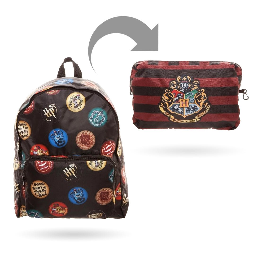 Harry Potter Packable Backpack - GeekCore