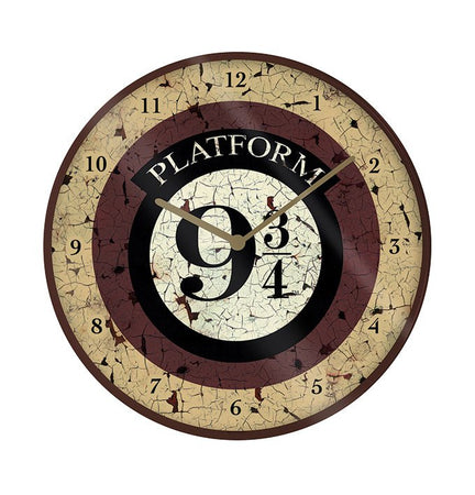 Harry Potter Platform 9 3/4 Wall Clock - GeekCore