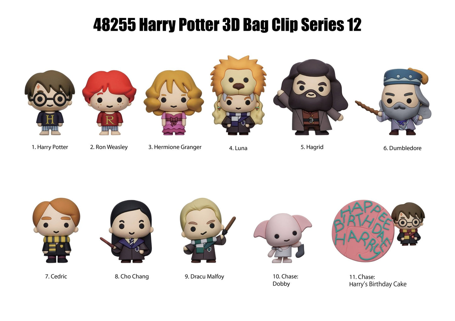 Harry Potter Series 12 Blind Bag Mystery Bag Clip - GeekCore