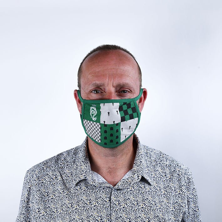 Harry Potter Slytherin Face Mask 2 Pack - GeekCore