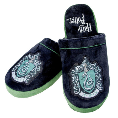 Harry Potter Slytherin Mule Slippers - GeekCore