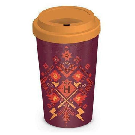 Harry Potter Wizard Icons Ceramic Travel Mug - GeekCore