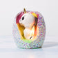 Hatching Unicorn Candle - GeekCore