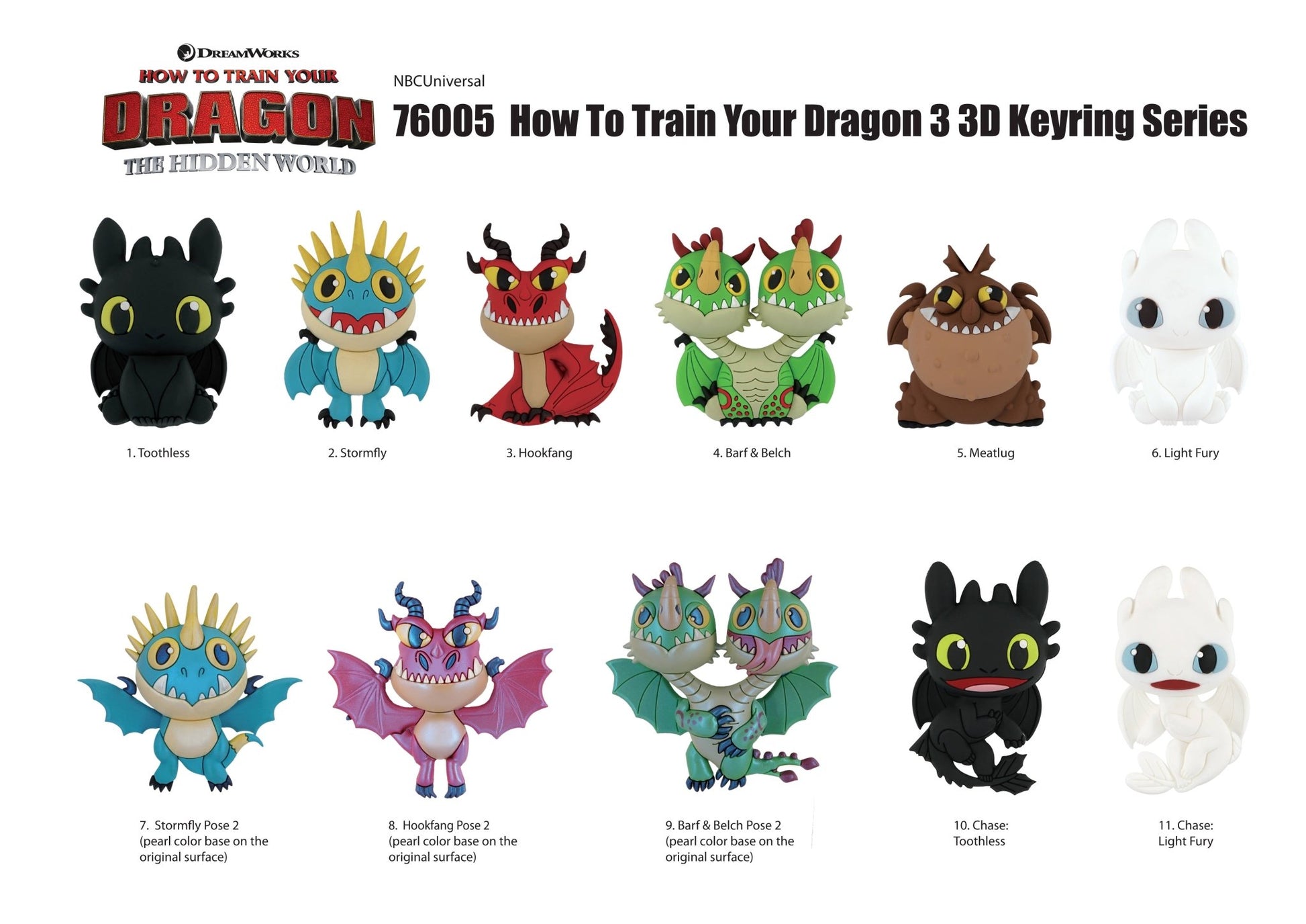 How to Train Your Dragon Blind Bag Mystery Bag Clip - GeekCore