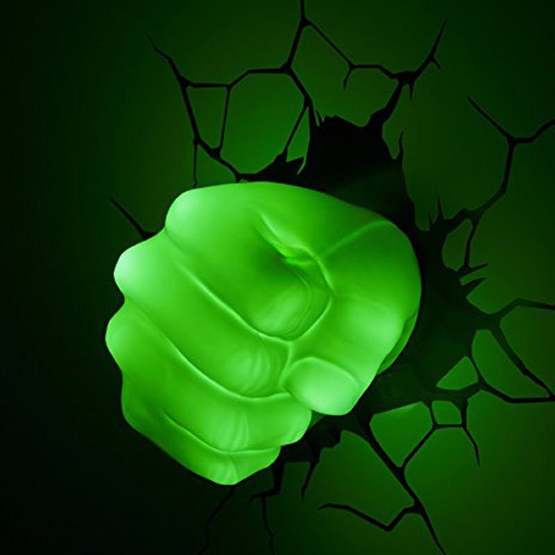 Hulk Fist 3D Night Light - GeekCore