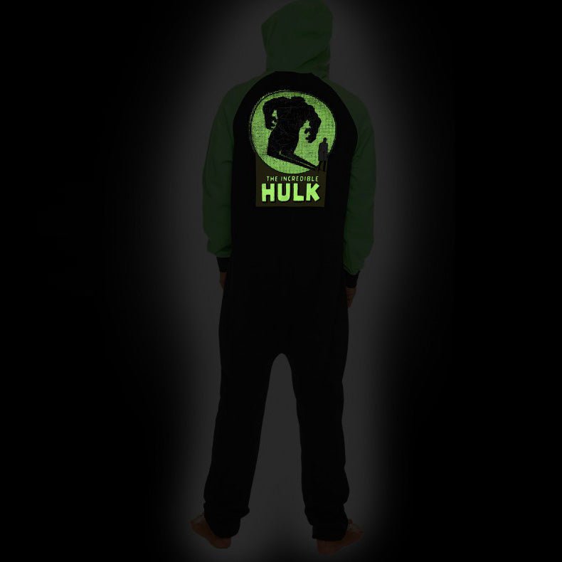 Incredible Hulk Glow In The Dark Onesie - GeekCore