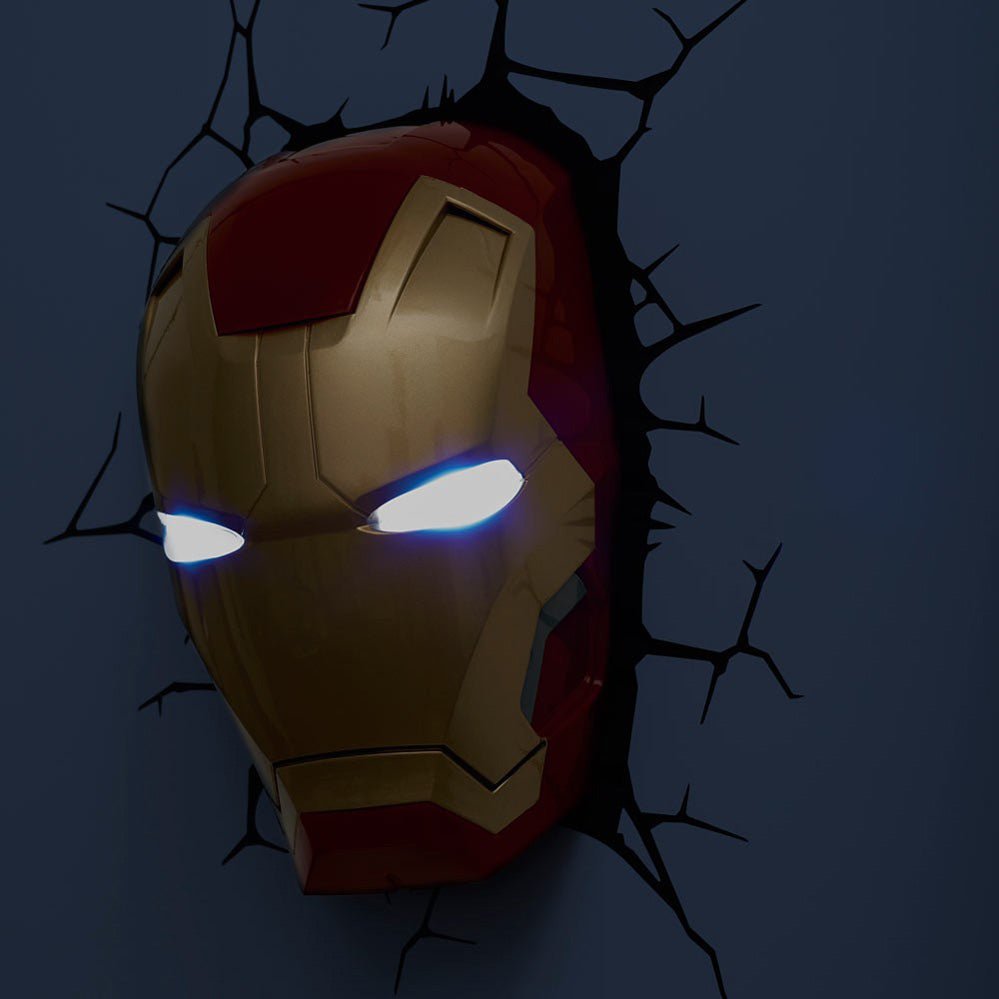 Iron Man 3D Night Light - GeekCore