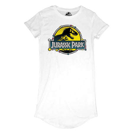Jurassic Park DNA Logo Ladies T - Shirt Dress - GeekCore