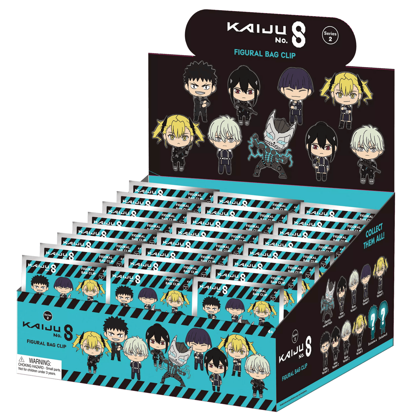 Kaiju No. 8 Series 2 Blind Bag Mystery Bag Clip - GeekCore