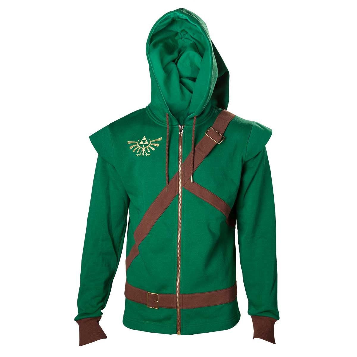 Legend of Zelda - Link Cosplay Hoodie - GeekCore