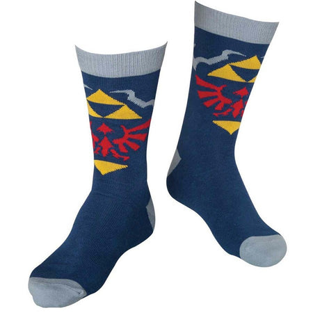 Legend of Zelda Socks - Hylian Shield - GeekCore