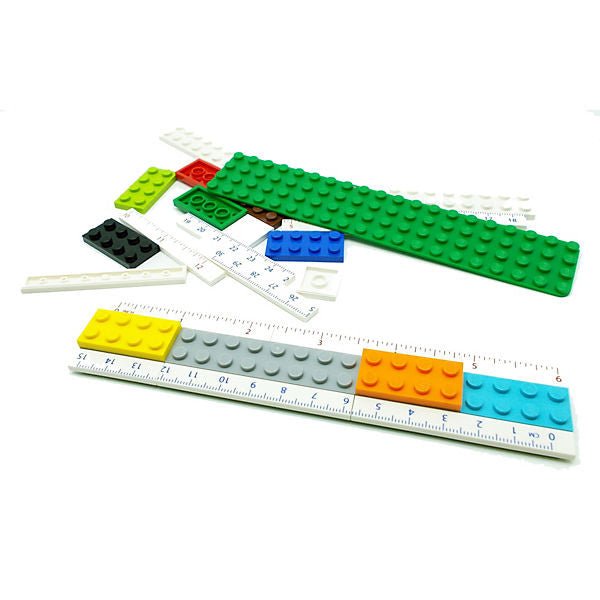 Lego Buildable Ruler - GeekCore