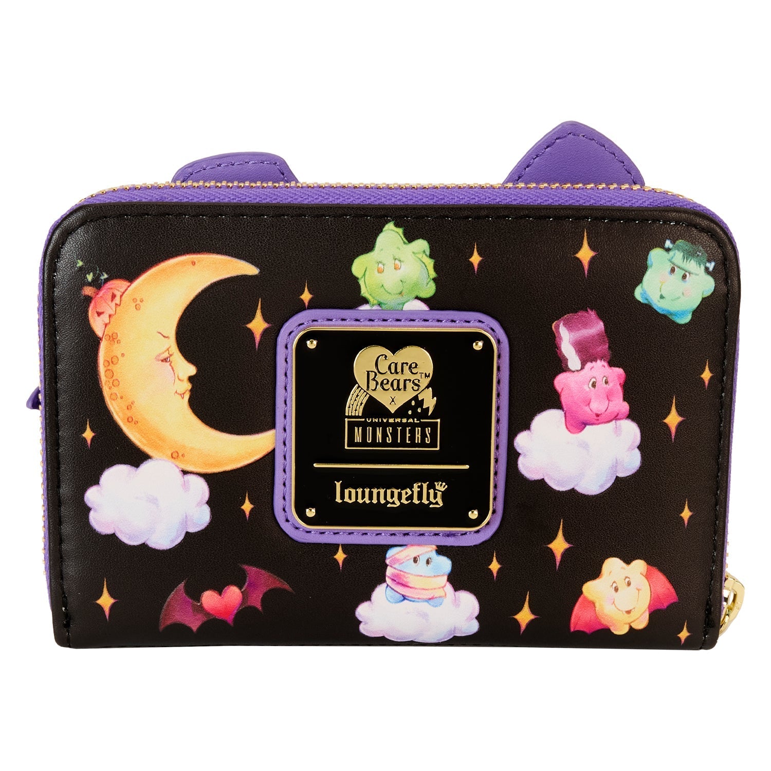 Loungefly Carebears x Universal Monsters Scary Dreams Zip Around Wallet - GeekCore