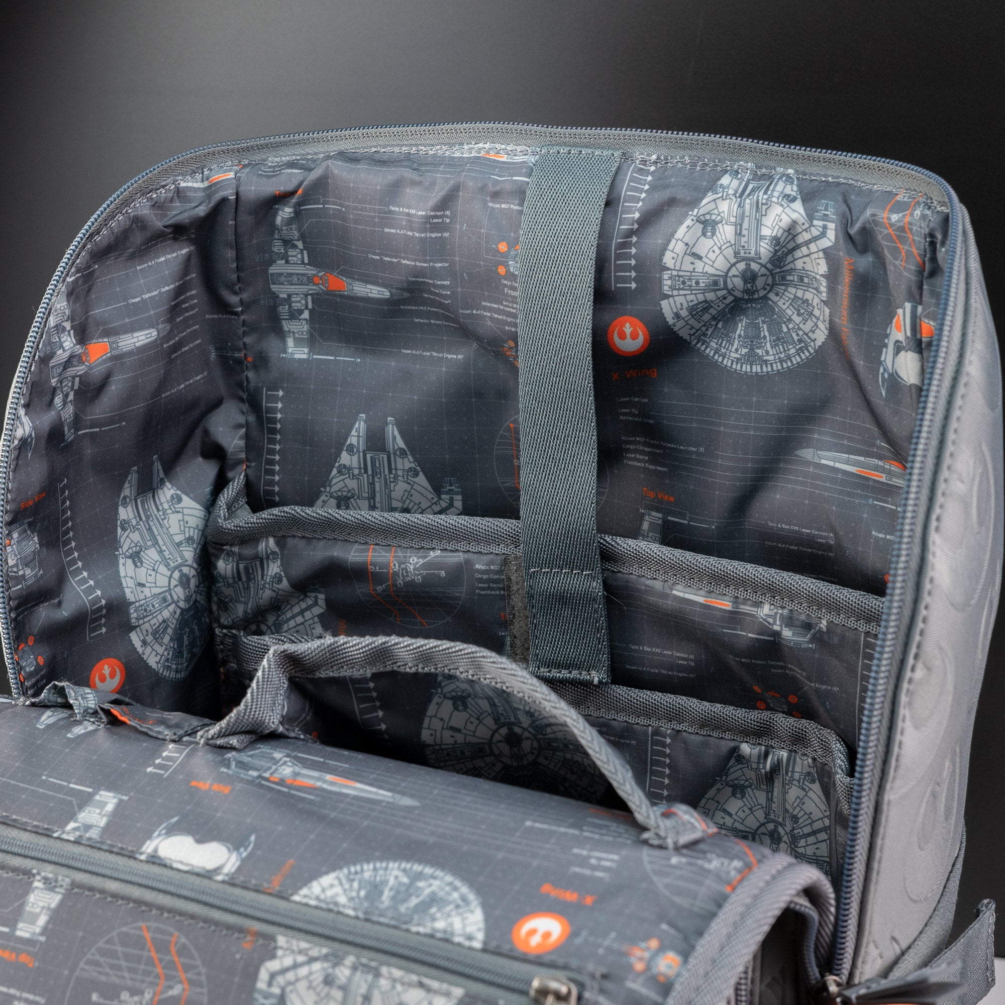 Loungefly Collectiv x Star Wars Rebel Alliance The Multi - Tasker Full Sized Backpack - GeekCore