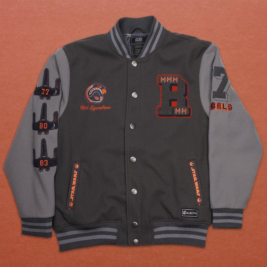 Loungefly Collectiv x Star Wars Rebel Alliance Varsity Jacket - GeekCore