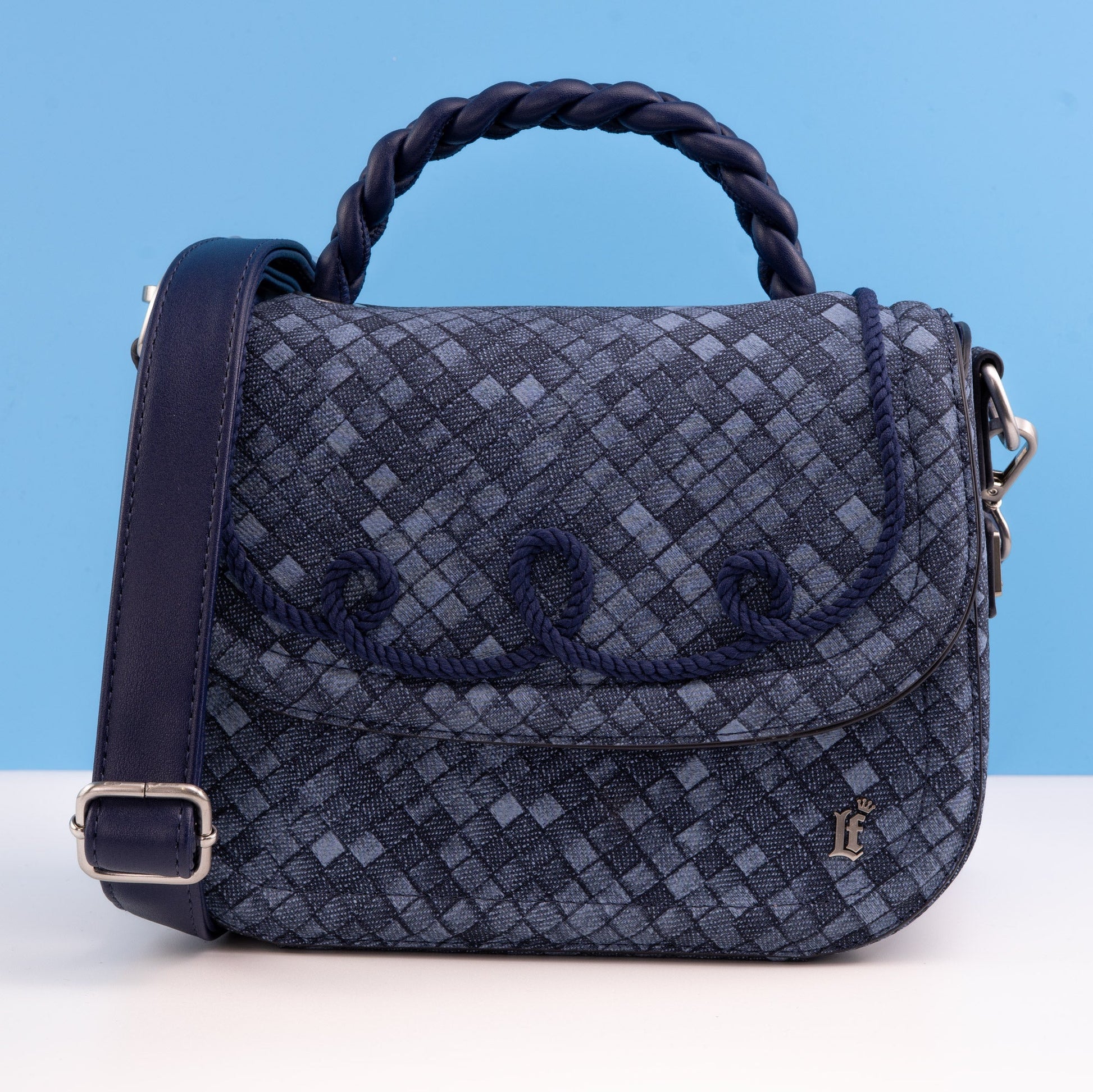 Loungefly Originals Denim Crossbody Bag - GeekCore