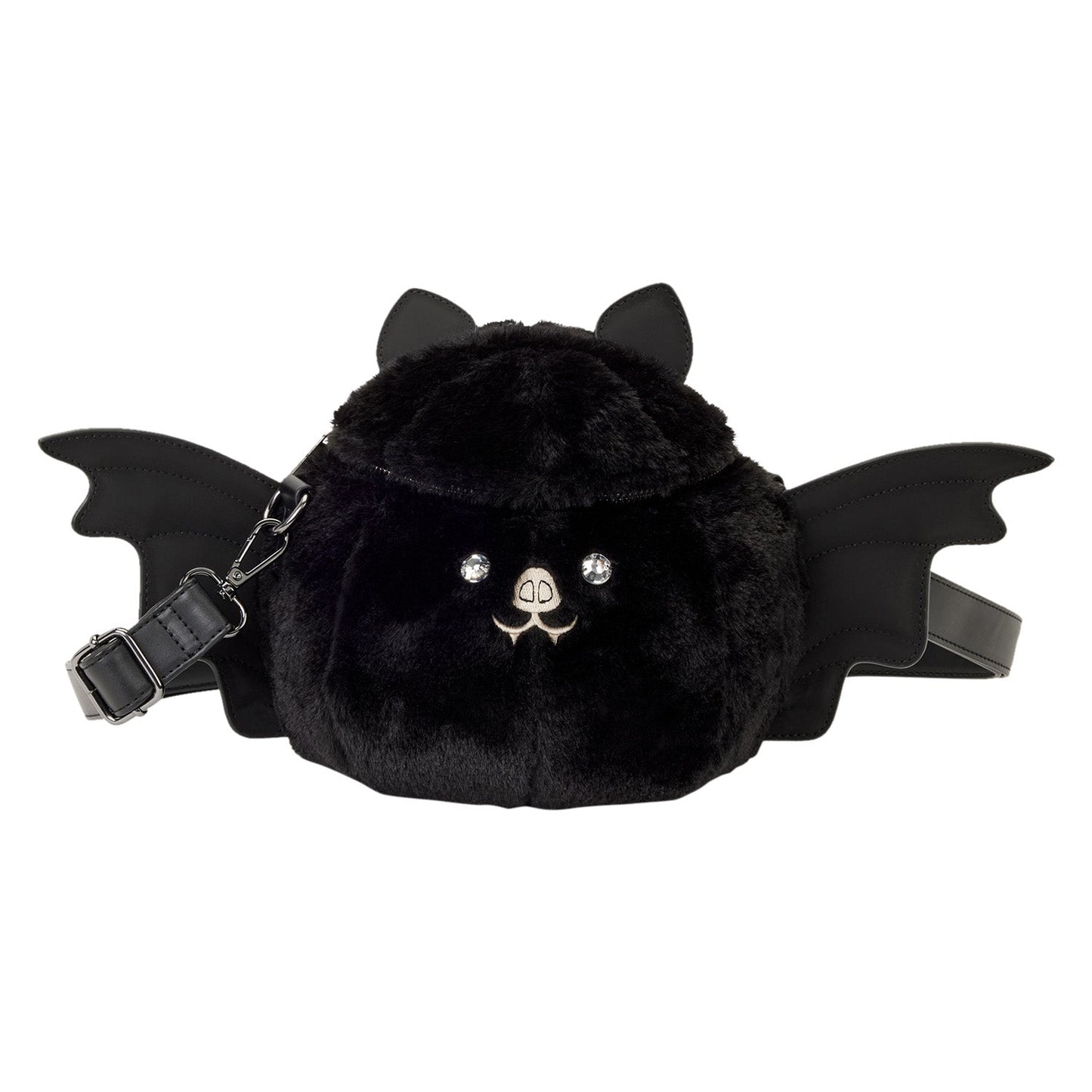 Loungefly Originals Figural Bat Crossbody Bag - GeekCore