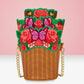 Loungefly Originals Figural Flower Basket Crossbody Bag - GeekCore