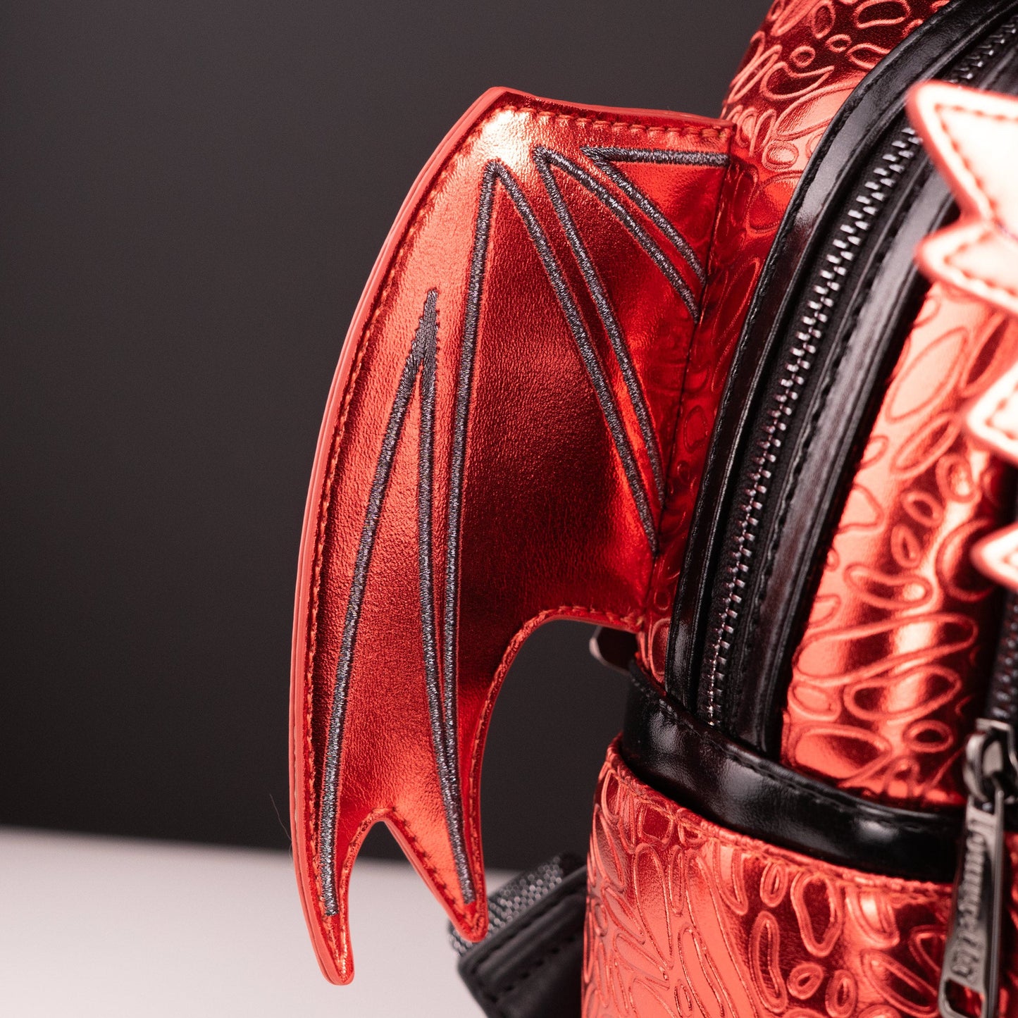 Loungefly Originals Red Dragon Mini Backpack - GeekCore
