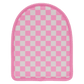 Loungefly Pink Checkerboard Light - Up Mini Backpack Insert Organizer - GeekCore