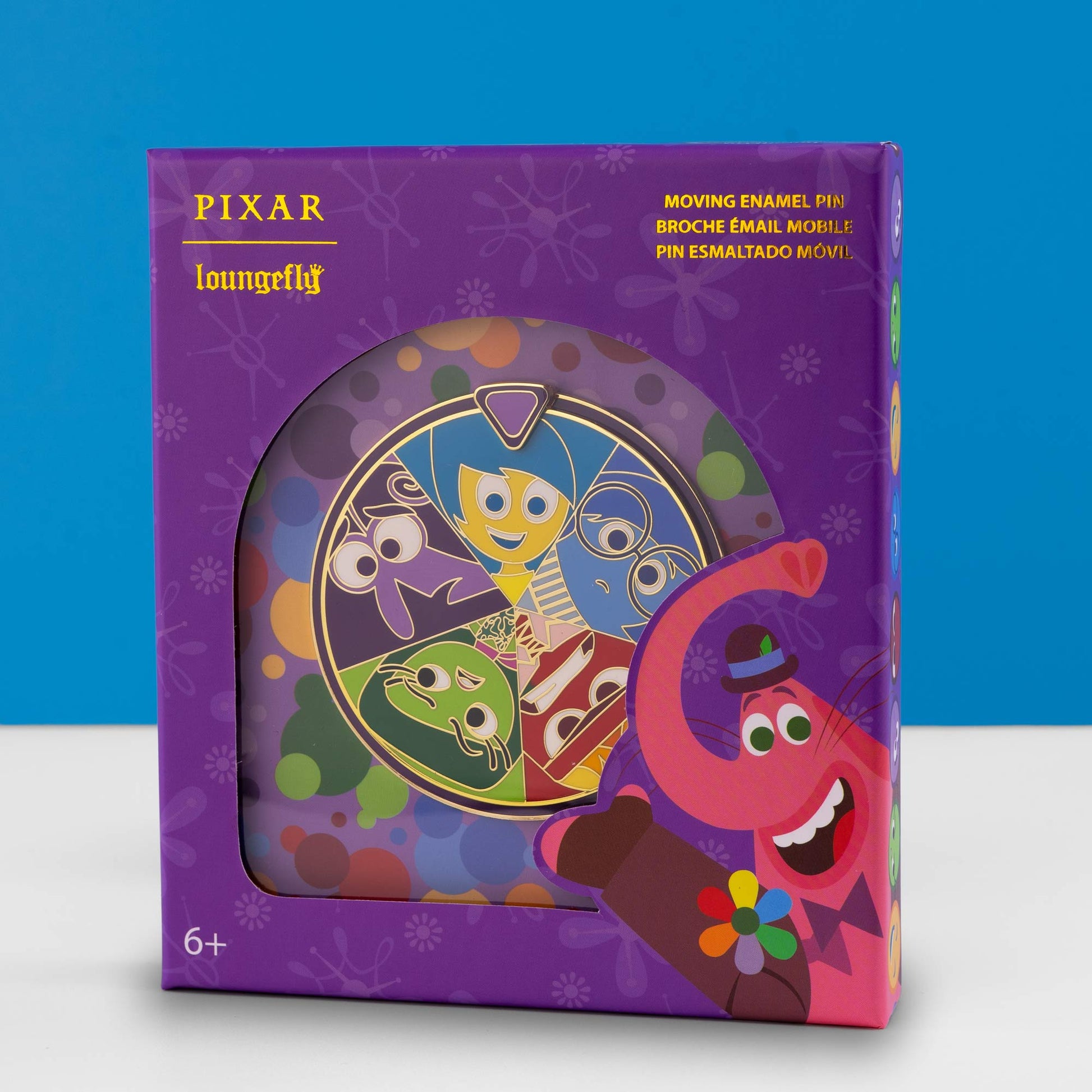 Loungefly Pixar Inside Out Core Memories Spinning 3" Collector Box Pin - GeekCore