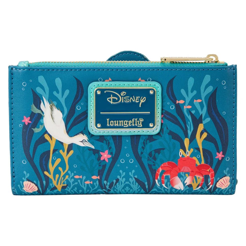 Loungefly The Little Mermaid (2023): Ariel Flap Wallet - GeekCore