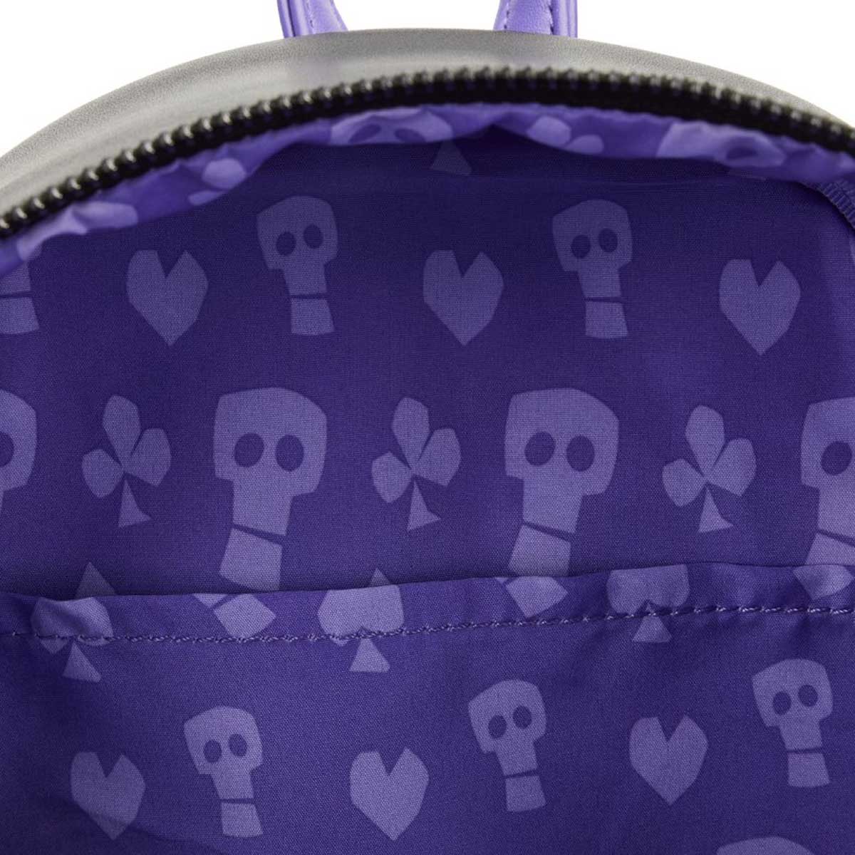 Loungefly The Nightmare Before Christmas Triple Pocket Lock Shock Barrel Oogie Boogie Backpack - GeekCore