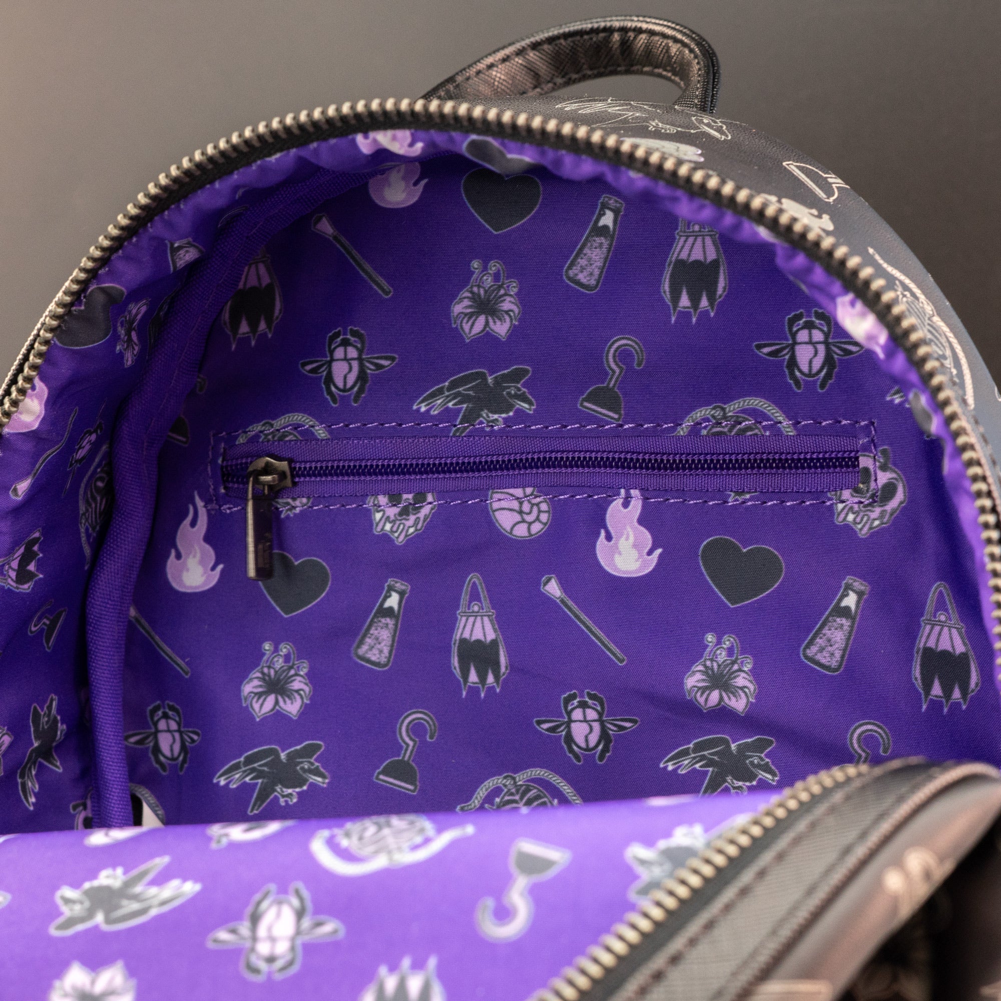 Loungefly Villains Pin Trader Mini Backpack - GeekCore