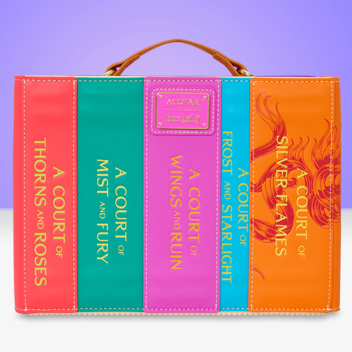 Loungefly x ACOTAR Book Series Figural Crossbody Bag - GeekCore