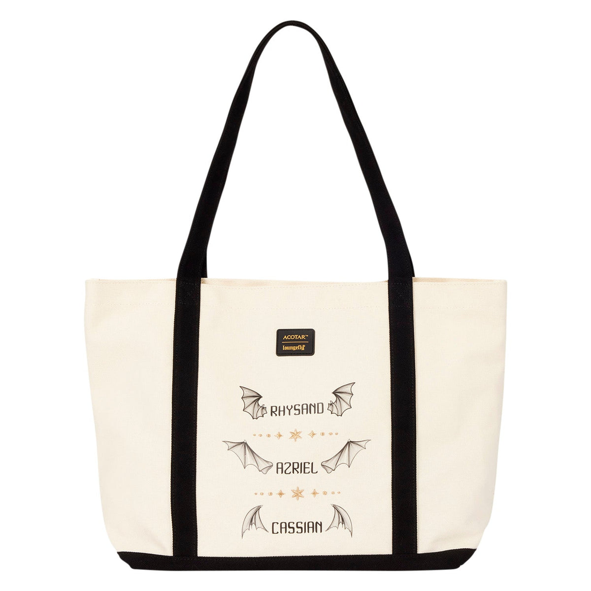 Loungefly x ACOTAR The Bat Boys Canvas Tote Bag - GeekCore