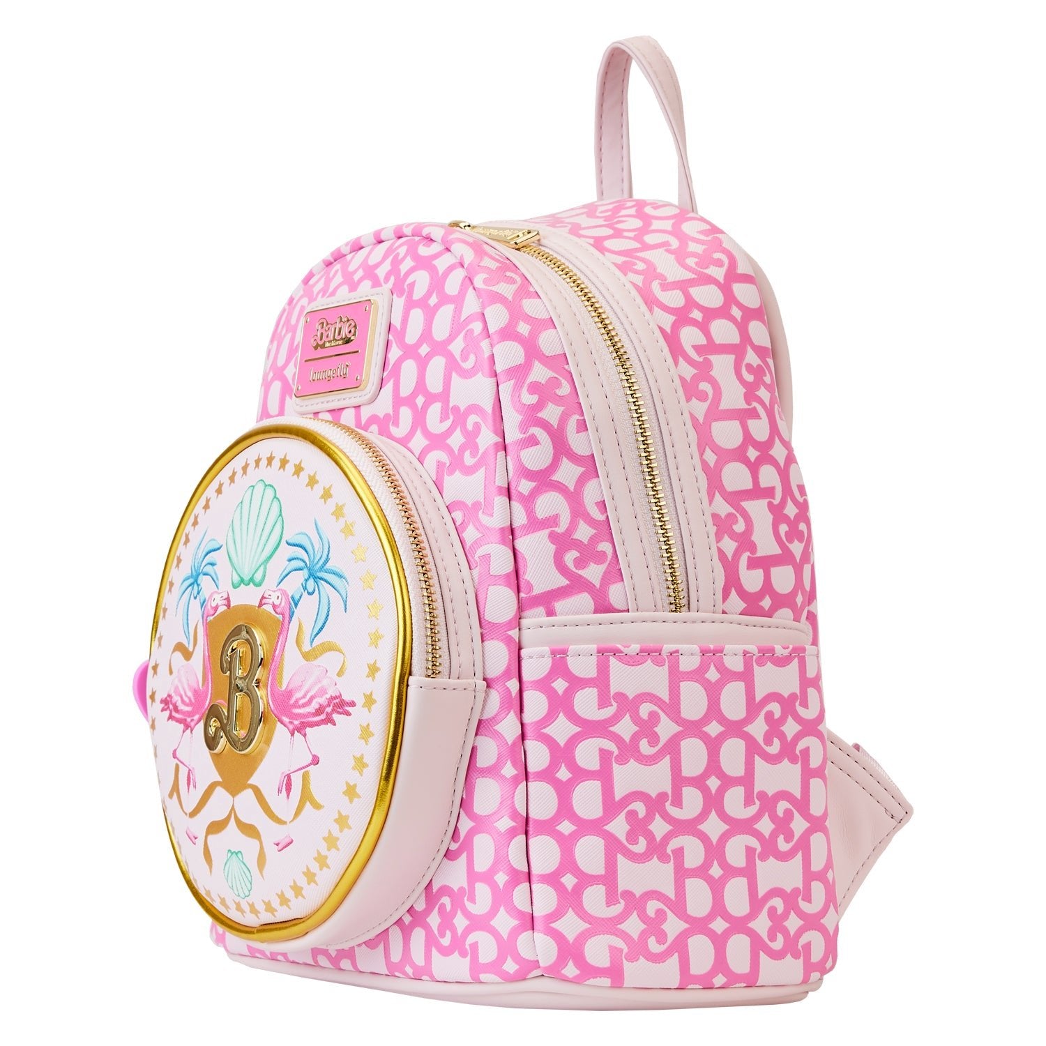 Loungefly x Barbie The Movie Logo Mini Backpack - GeekCore