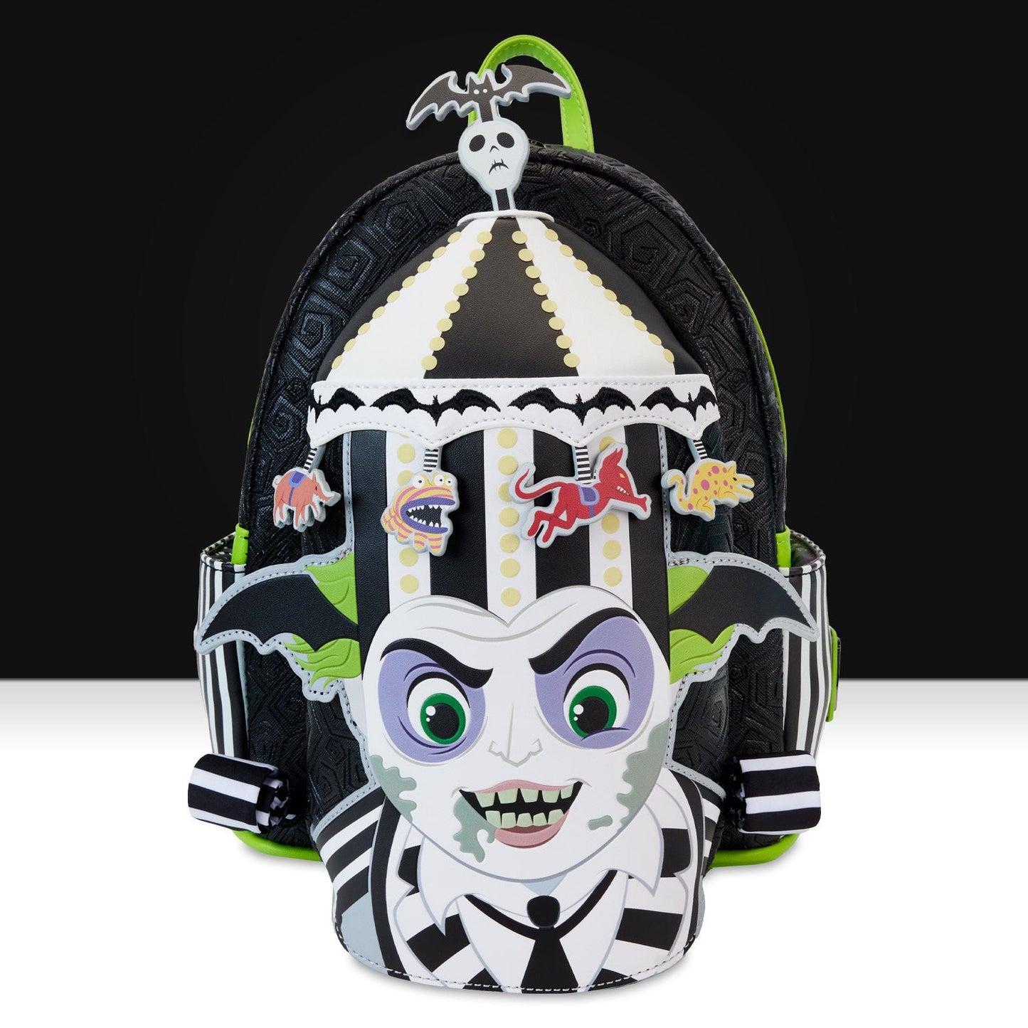 Loungefly x Beetlejuice Carousel Light Up Cosplay Mini Backpack - GeekCore