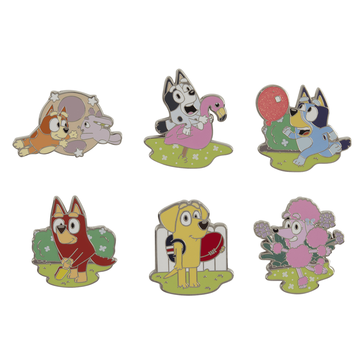 Loungefly x Bluey Characters Blind Box Mystery Pin - GeekCore
