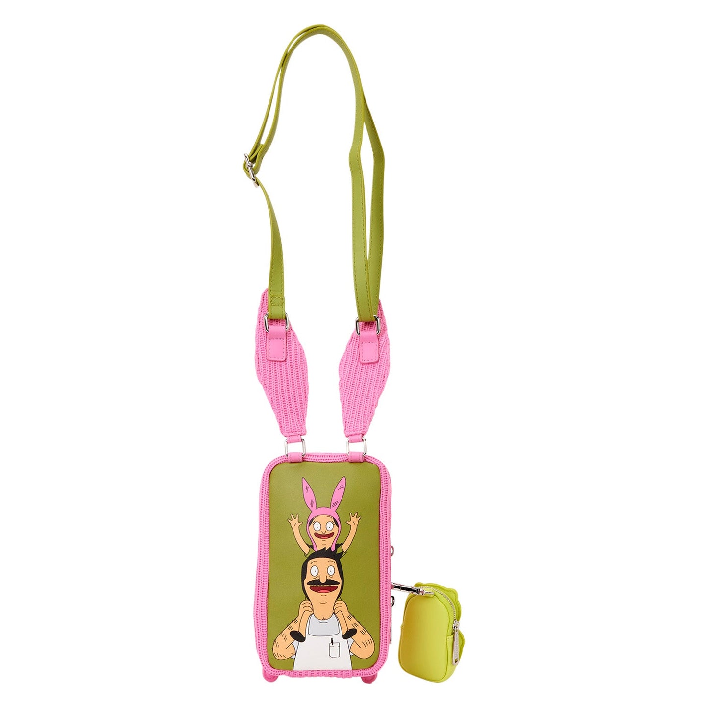 Loungefly x Bob's Burgers Louise Cosplay Crossbody Bag With Coin Bag - GeekCore