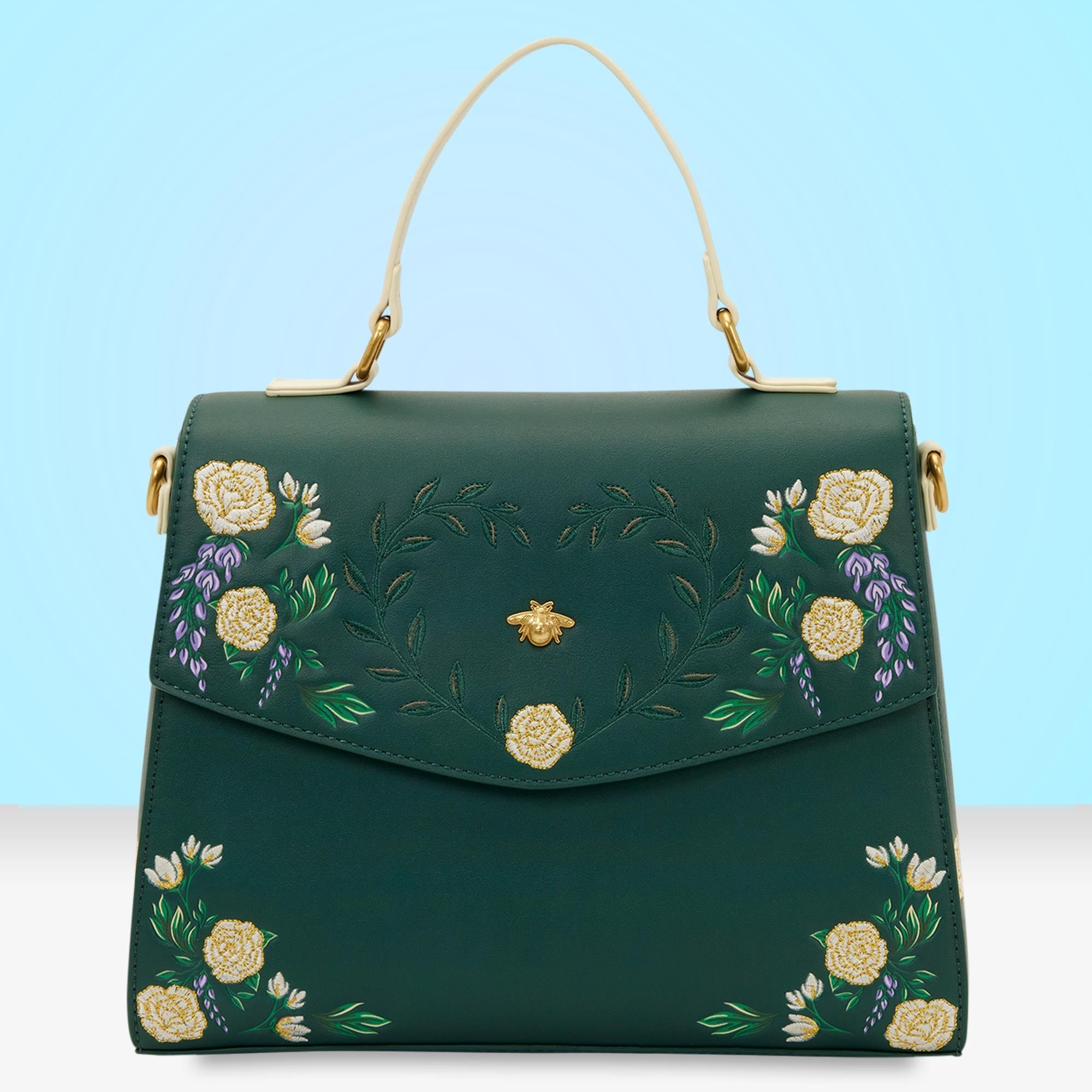 Loungefly x Bridgerton Floral Crossbody Bag - GeekCore