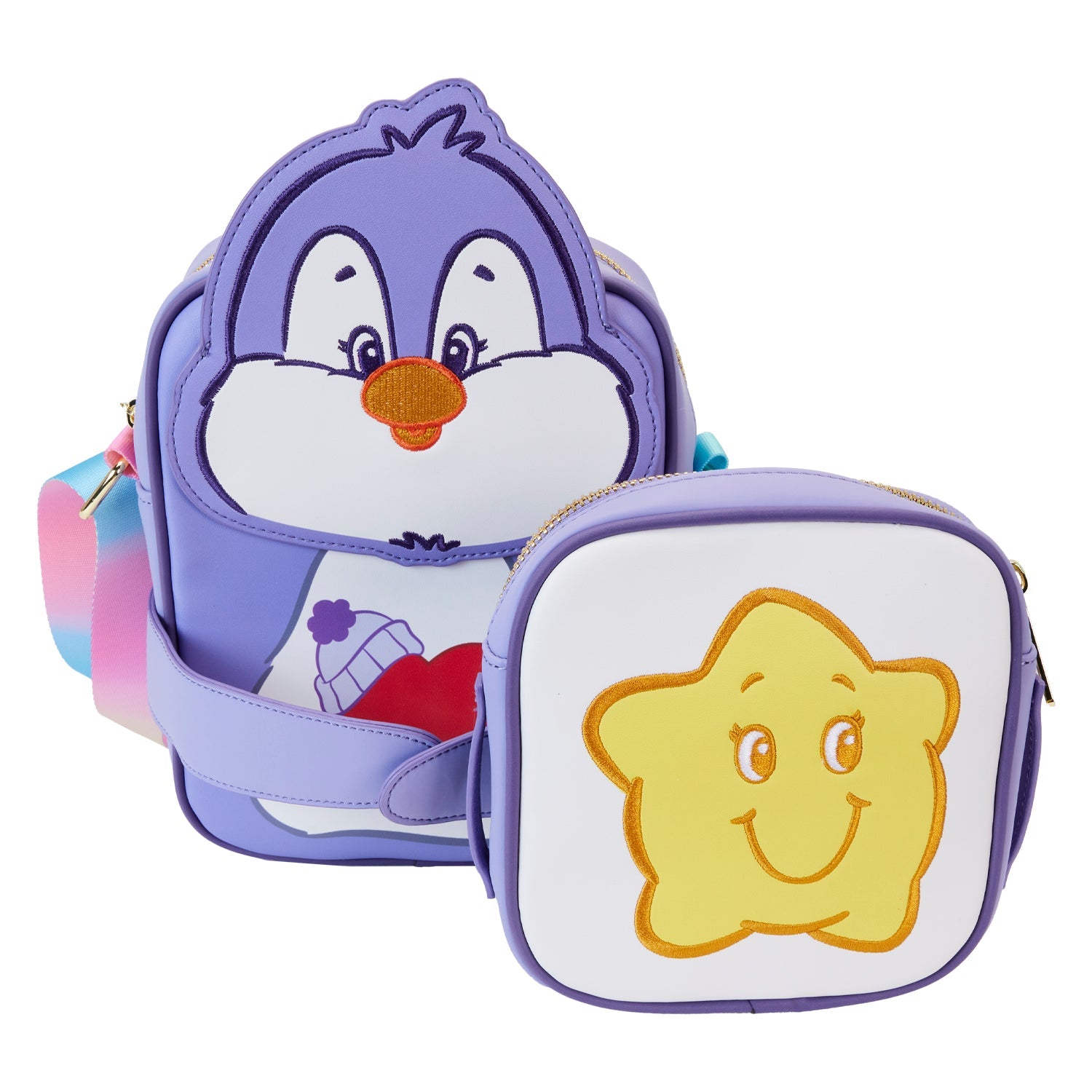 Loungefly x Care Bear Cousins Cozy Heart Penguin Crossbuddies Bag - GeekCore