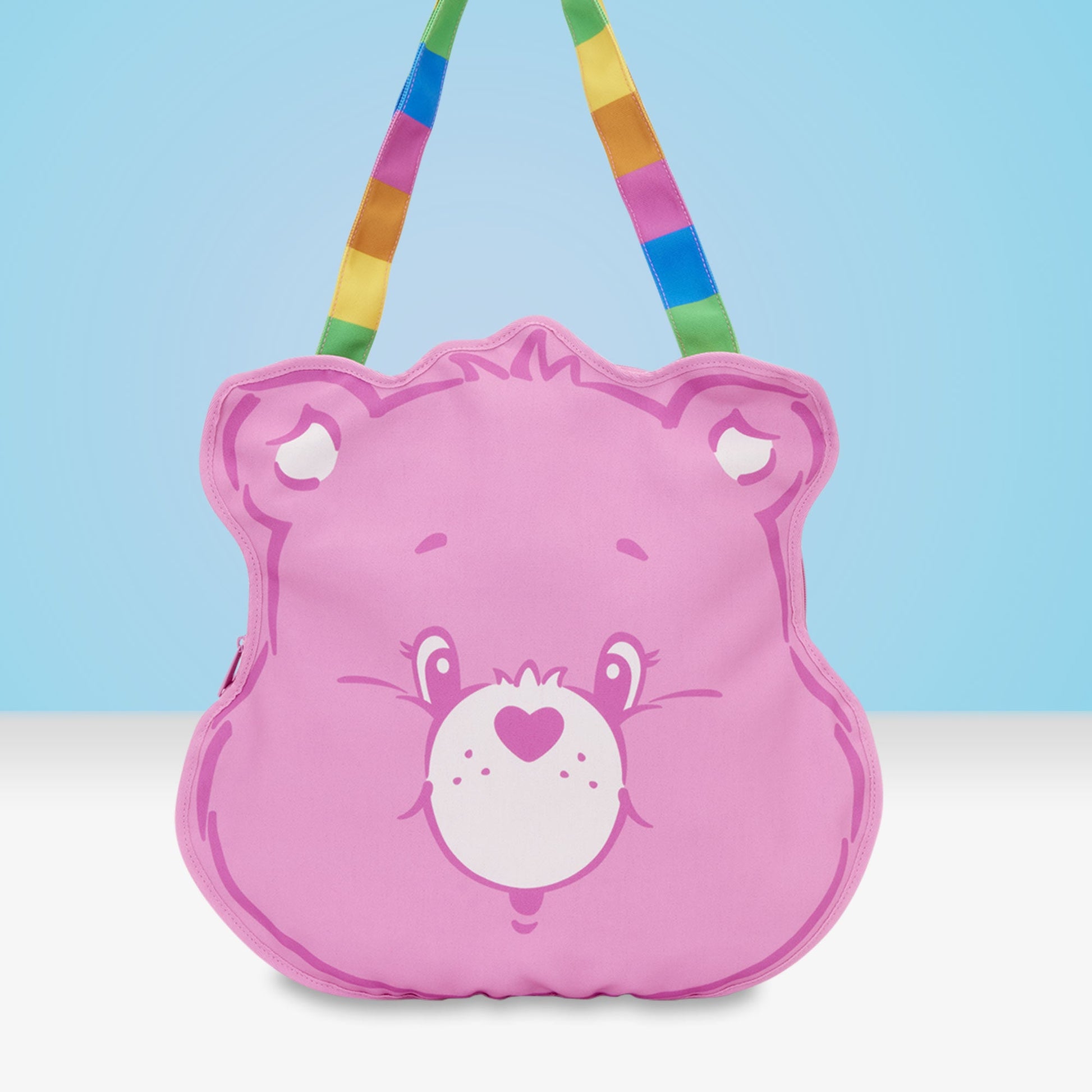 Loungefly x Care Bears Cheer Bear Large Canvas Tote Bag - GeekCore