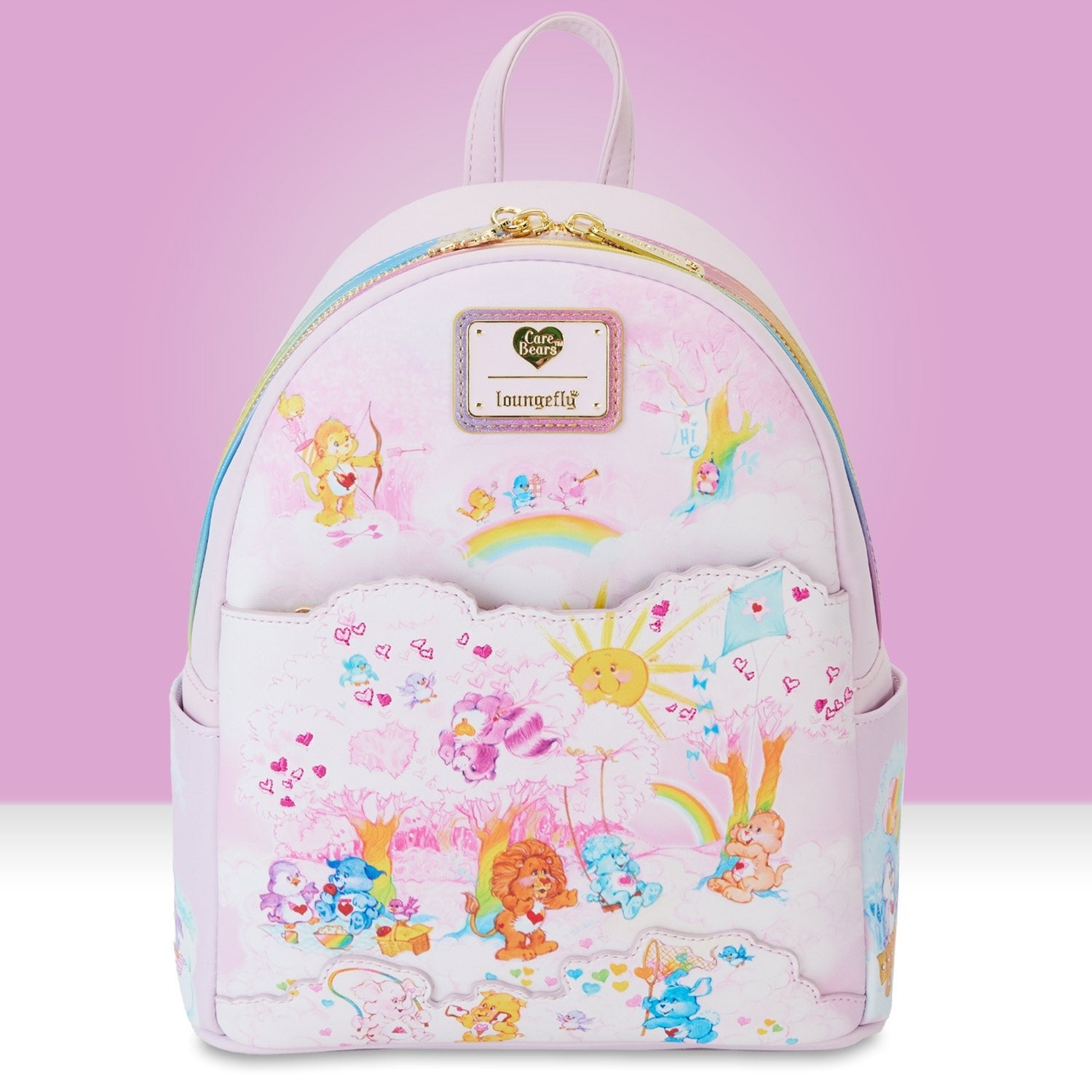 Loungefly x Care Bears Cousins Cloud Crew Mini Backpack - GeekCore