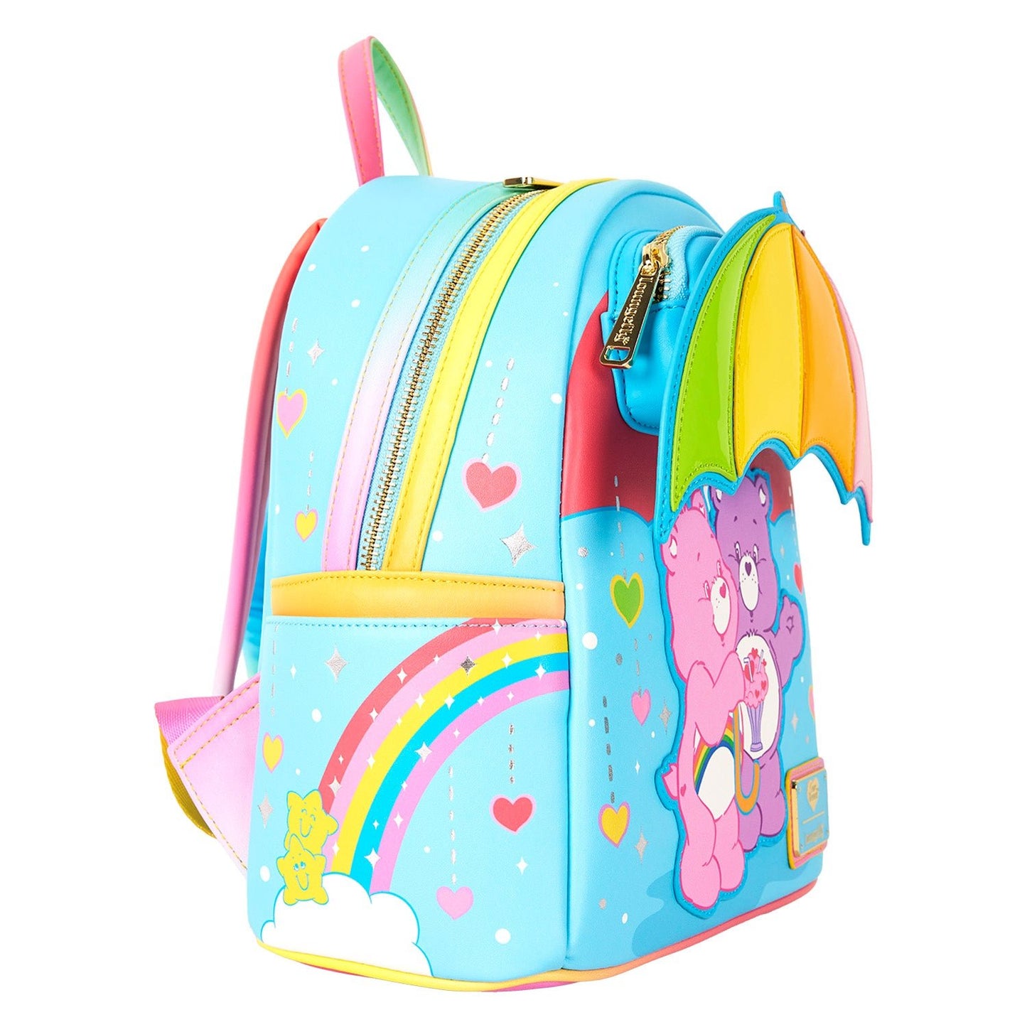 Loungefly x Care Bears Rainbow Mini Backpack - GeekCore