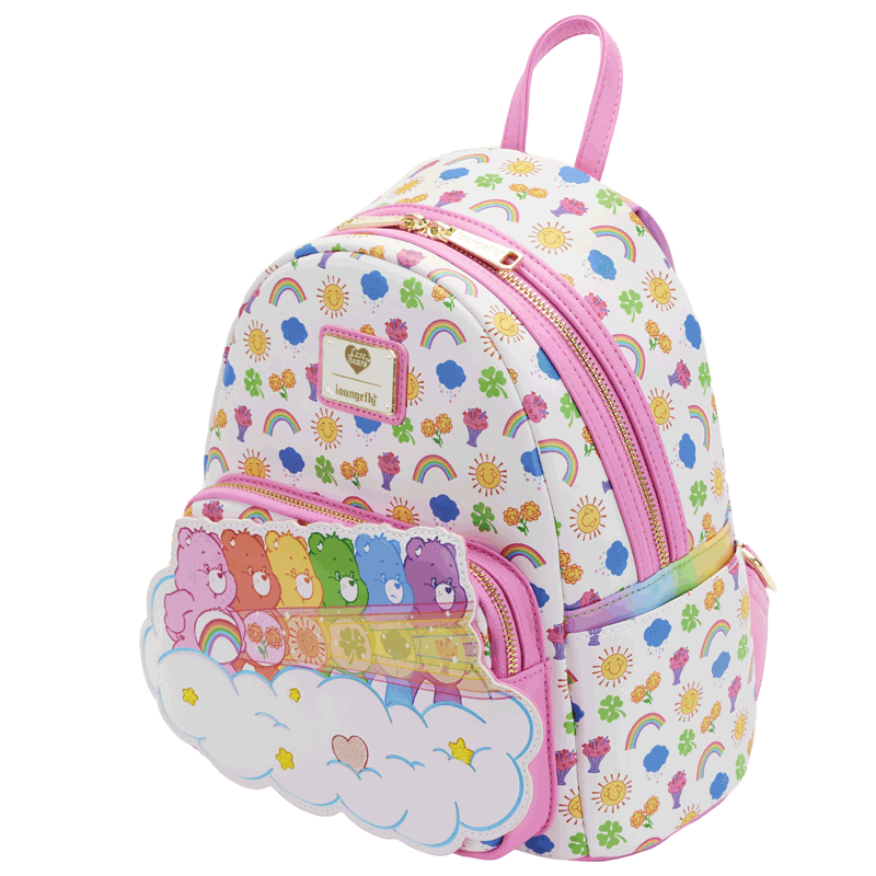 Loungefly x Care Bears Rainbow Stare Mini Backpack - GeekCore